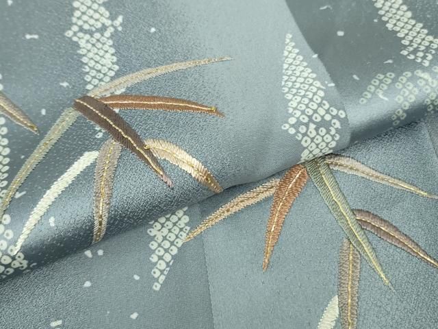 平和屋着物○極上 ファッションデザイナー コシノジュンコ 訪問着 刺繍