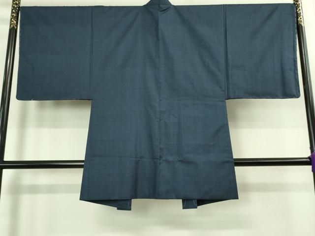 平和屋着物□極上 男性 本場大島紬 アンサンブル 長羽織 100亀甲 総