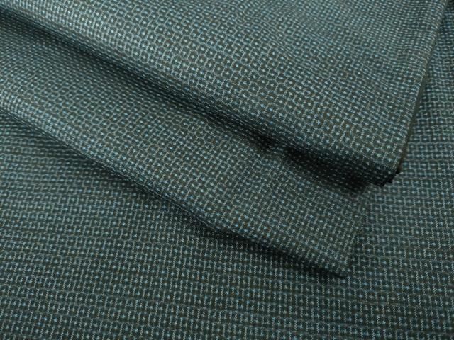 平和屋着物■極上　男性　本場大島紬　アンサンブル　長羽織　100亀甲　総詰め　逸品　DZAB0423kh5 平和屋着物□極上 男性 本場大島紬 アンサンブル 長羽織 100亀甲 総