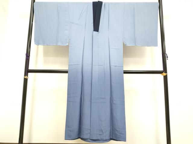 平和屋着物□極上 男性 紬 アンサンブル キングサイズ 長羽織・長襦袢