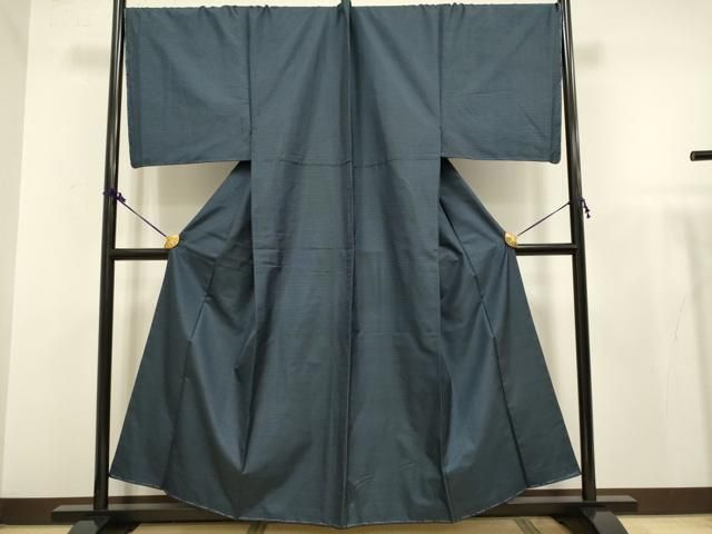 平和屋着物□極上 男性 本場大島紬 アンサンブル キングサイズ 長羽織