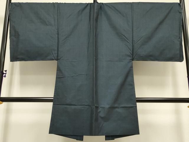 平和屋着物○極上 男性 本場大島紬 アンサンブル キングサイズ 100亀甲