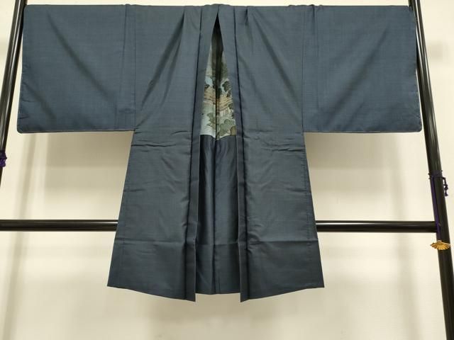 平和屋着物●男性　本場大島紬　アンサンブル　キングサイズ　長羽織　80亀甲　総詰め　正絹　逸品　DAAZ0516ps 平和屋着物□極上 男性 本場大島紬 アンサンブル キングサイズ 長羽織