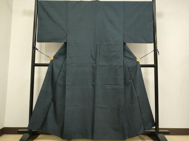 平和屋着物●男性　本場大島紬　アンサンブル　長羽織　100亀甲　総詰め　正絹　逸品　DAAY5496ud 平和屋着物□極上 男性 本場大島紬 アンサンブル 長羽織 100亀甲 総