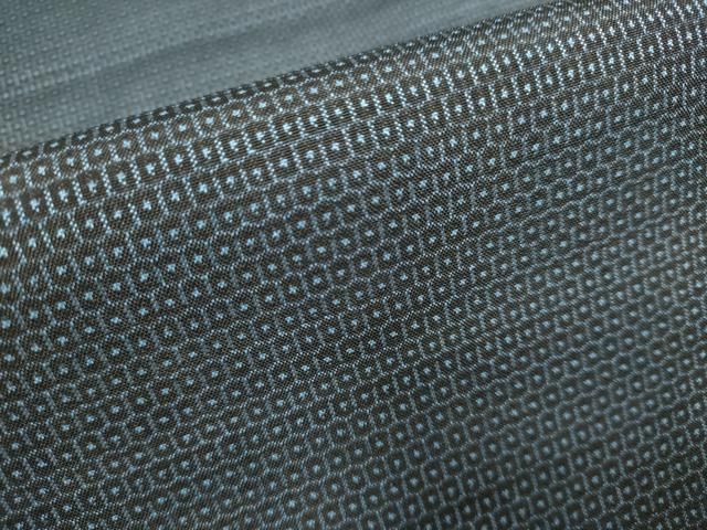 平和屋着物□極上 男性 本場大島紬 アンサンブル 長羽織 100亀甲 総