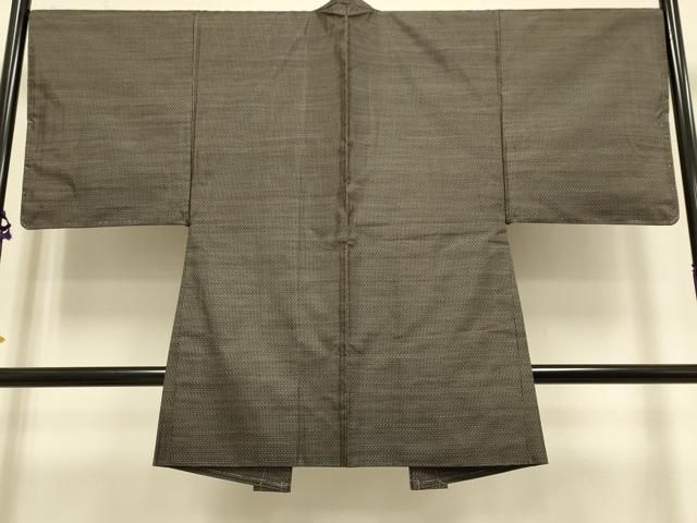 平和屋着物□極上 男性 本場大島紬 アンサンブル 長羽織 逸品 未使用