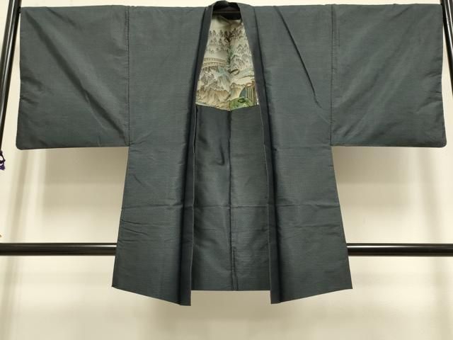 平和屋着物○極上 男性 本場大島紬 アンサンブル 逸品 DZAB2754kh6