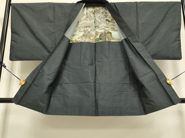 平和屋着物○極上 男性 本場大島紬 アンサンブル 逸品 DZAB2754kh6