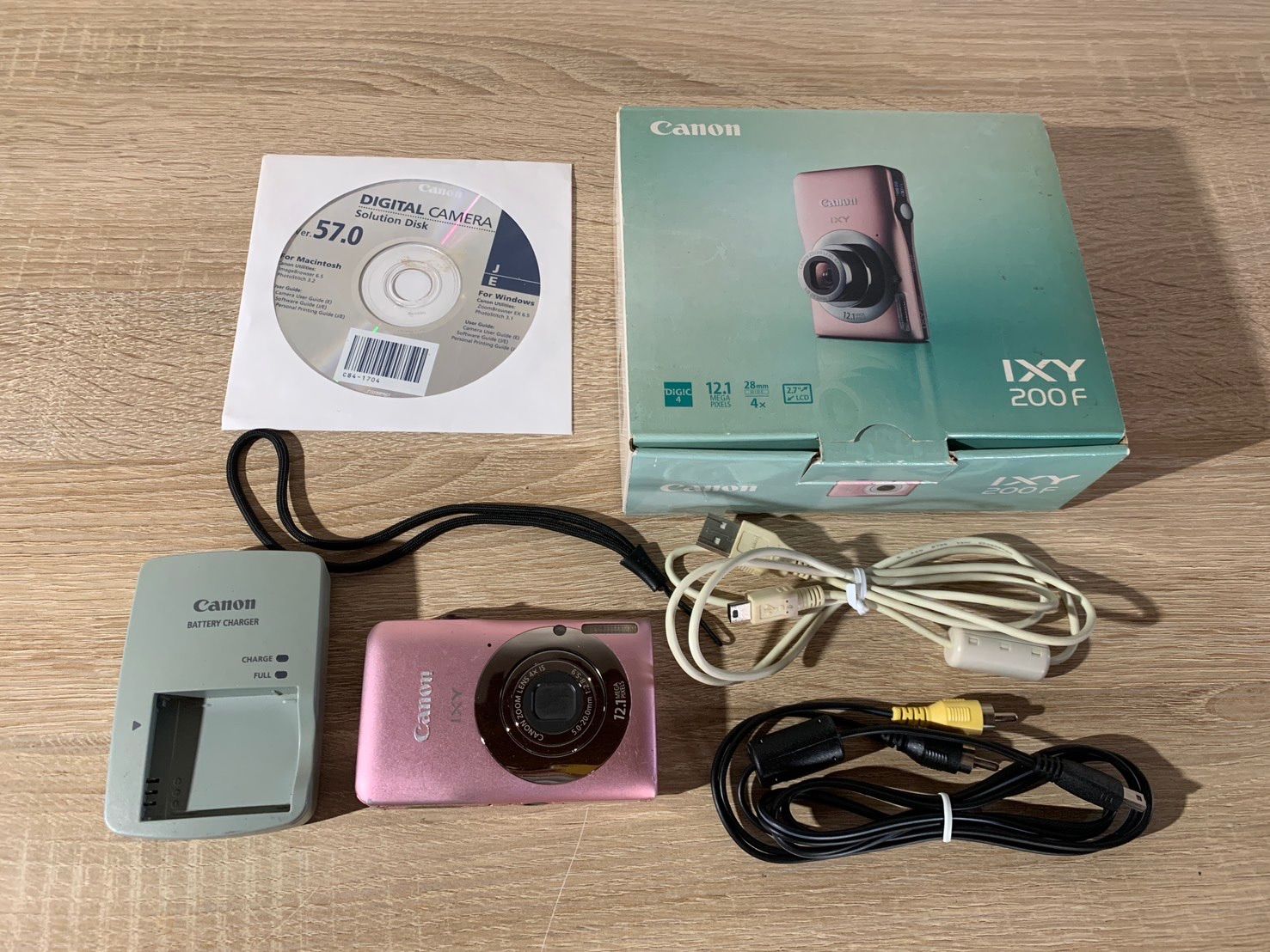 7574 Canon IXY 200F ピンク デジカメ - メルカリ