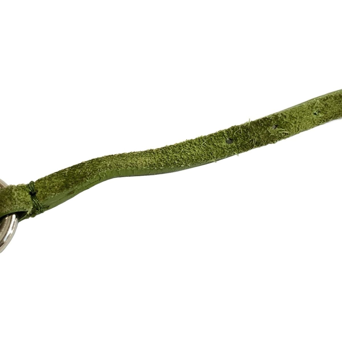  PRADA プラダ ブレスレット - シルバー×カーキ ブレスレット アクセサリー