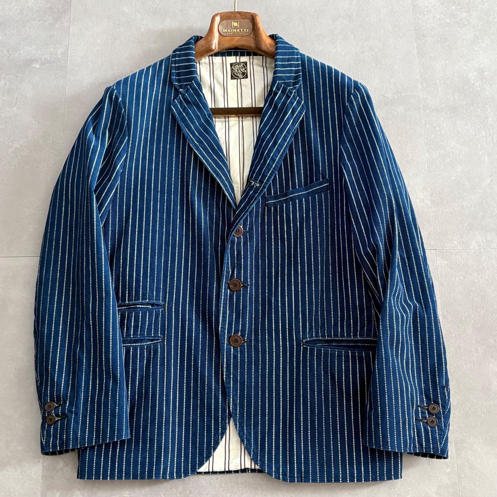 Sugar Cane シュガーケーン ウォバッシュテーラードジャケット SC 13708 段返りコーデュロイ 4つボタン 36