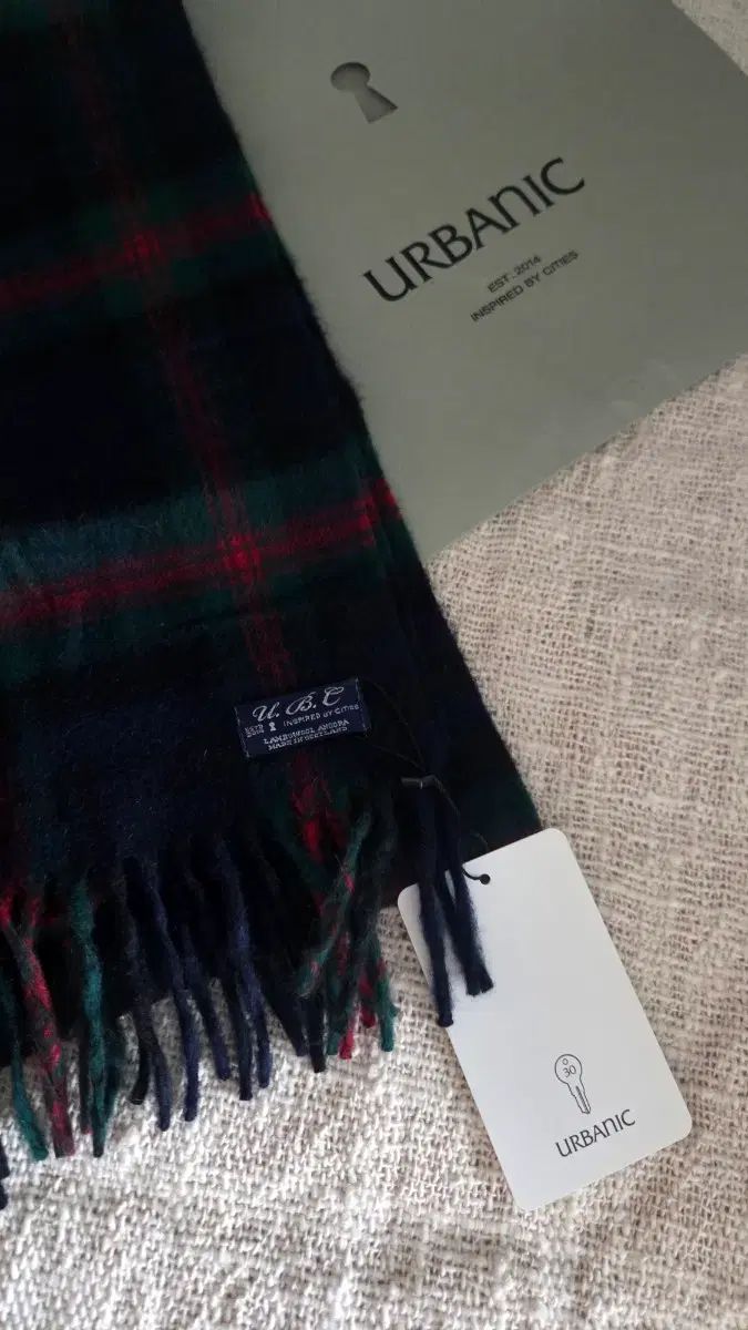 アーバニック30 CHECK マフラー