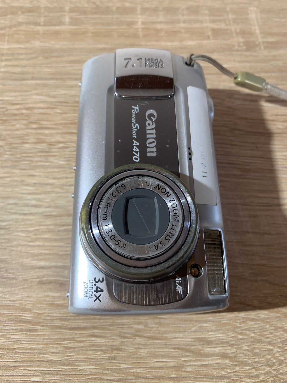 7576 Canon PowerShot A470 シルバー デジカメ - メルカリ