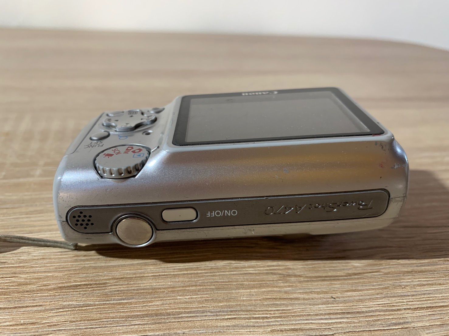 7576 Canon PowerShot A470 シルバー デジカメ - メルカリ