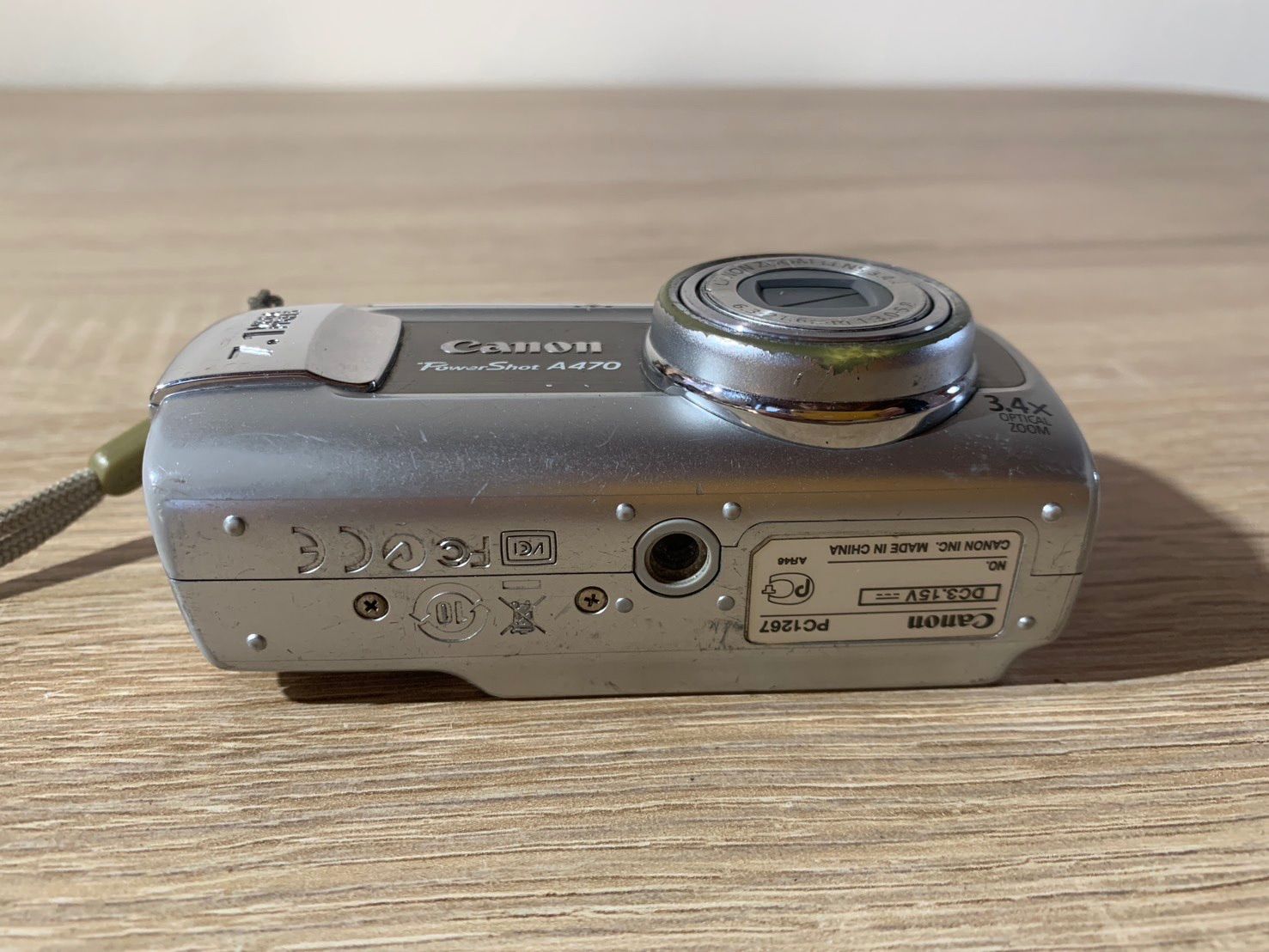 7576 Canon PowerShot A470 シルバー デジカメ - メルカリ