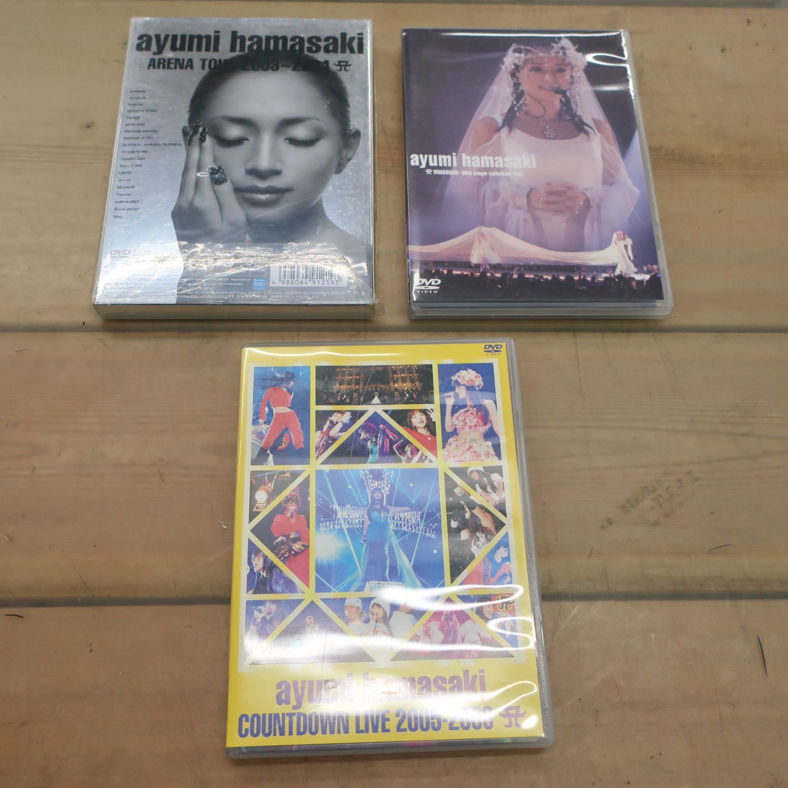 8点セット】浜崎あゆみ ライブDVD/VHSセット - メルカリ