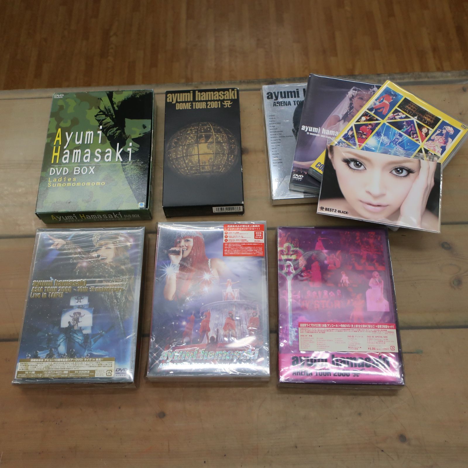 8点セット】浜崎あゆみ ライブDVD/VHSセット - メルカリ