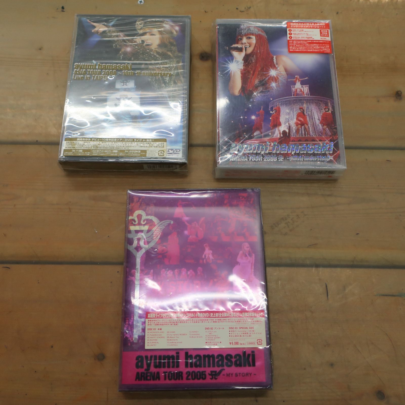 8点セット】浜崎あゆみ ライブDVD/VHSセット - メルカリ