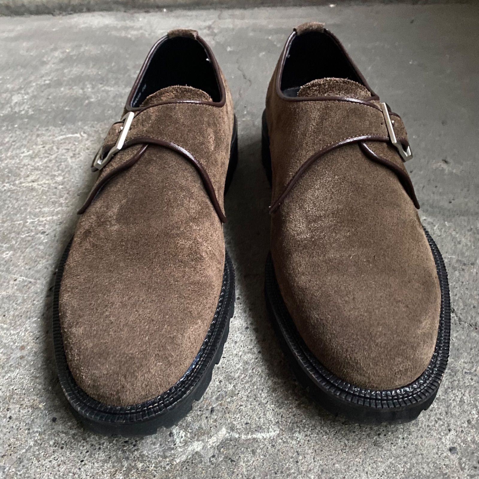 THE KENFORD FINE SHOES JOURNAL 別注 25 AW SUEDE MONK STRAP 25㎝ ザ ケンフォード ファイン シューズ ジャーナルスタンダード別注 モンクストラップ スェードレザーシューズ 2025