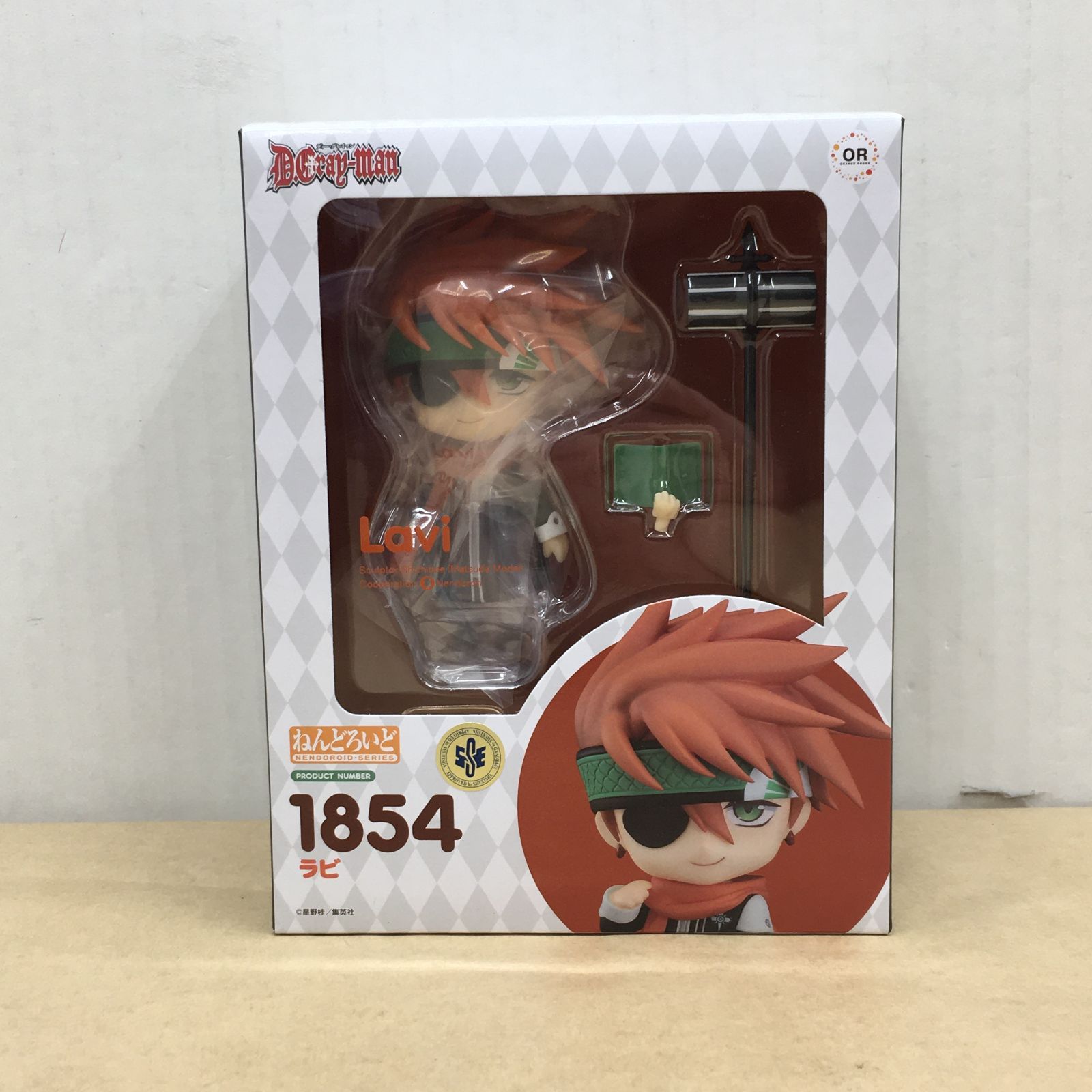 未開封 ねんどろいど D.Gray-man ラビ 1854 フィギュア【M3881-003