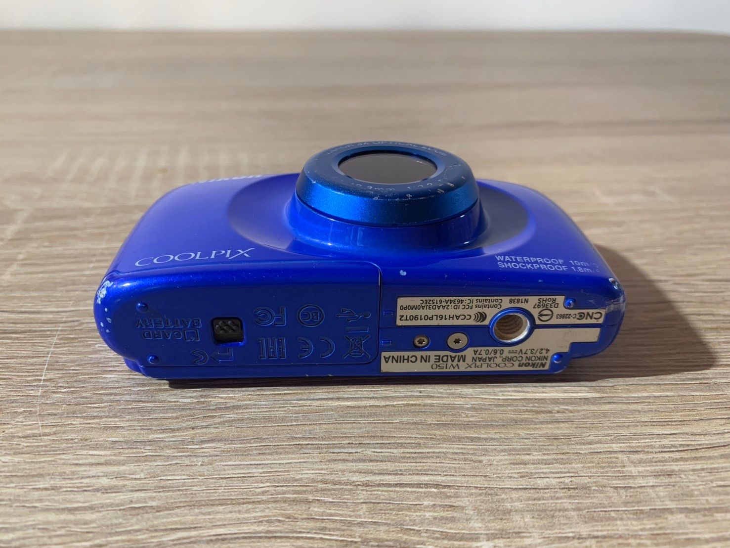 Nikon COOLPIX 青 防水・耐衝撃カメラ 7577 Nikon COOLPIX W150 ブルー ジャンク品 デジカメ - メルカリ