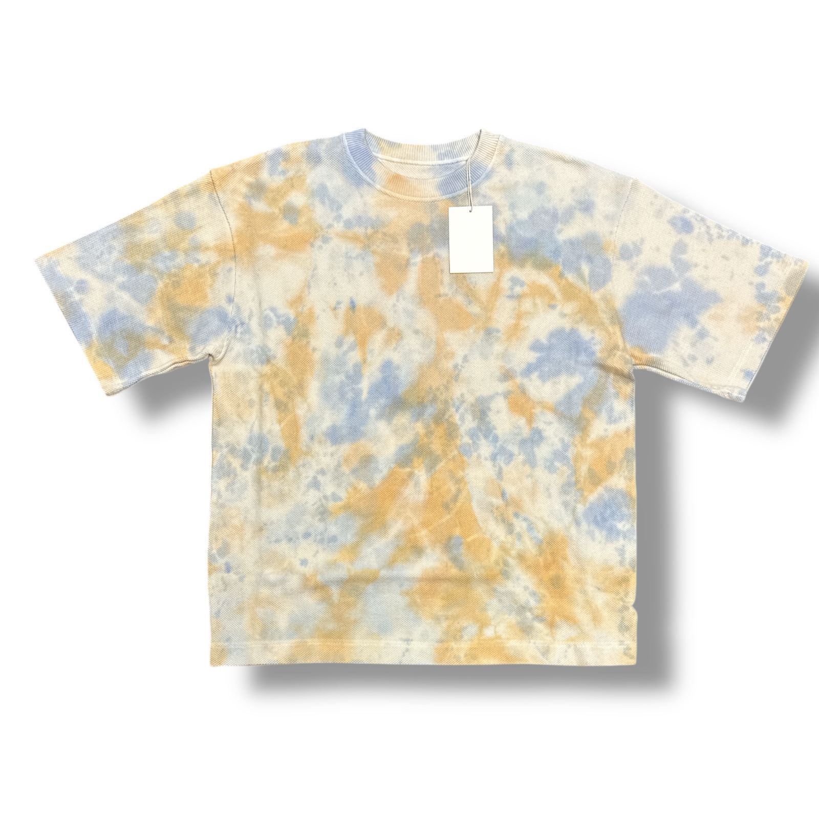 参考上代36300円 ♥ crepuscule タイダイニットTシャツ カットソー クレプスキュール 2401 007 ベージュ 1 81417 A 5