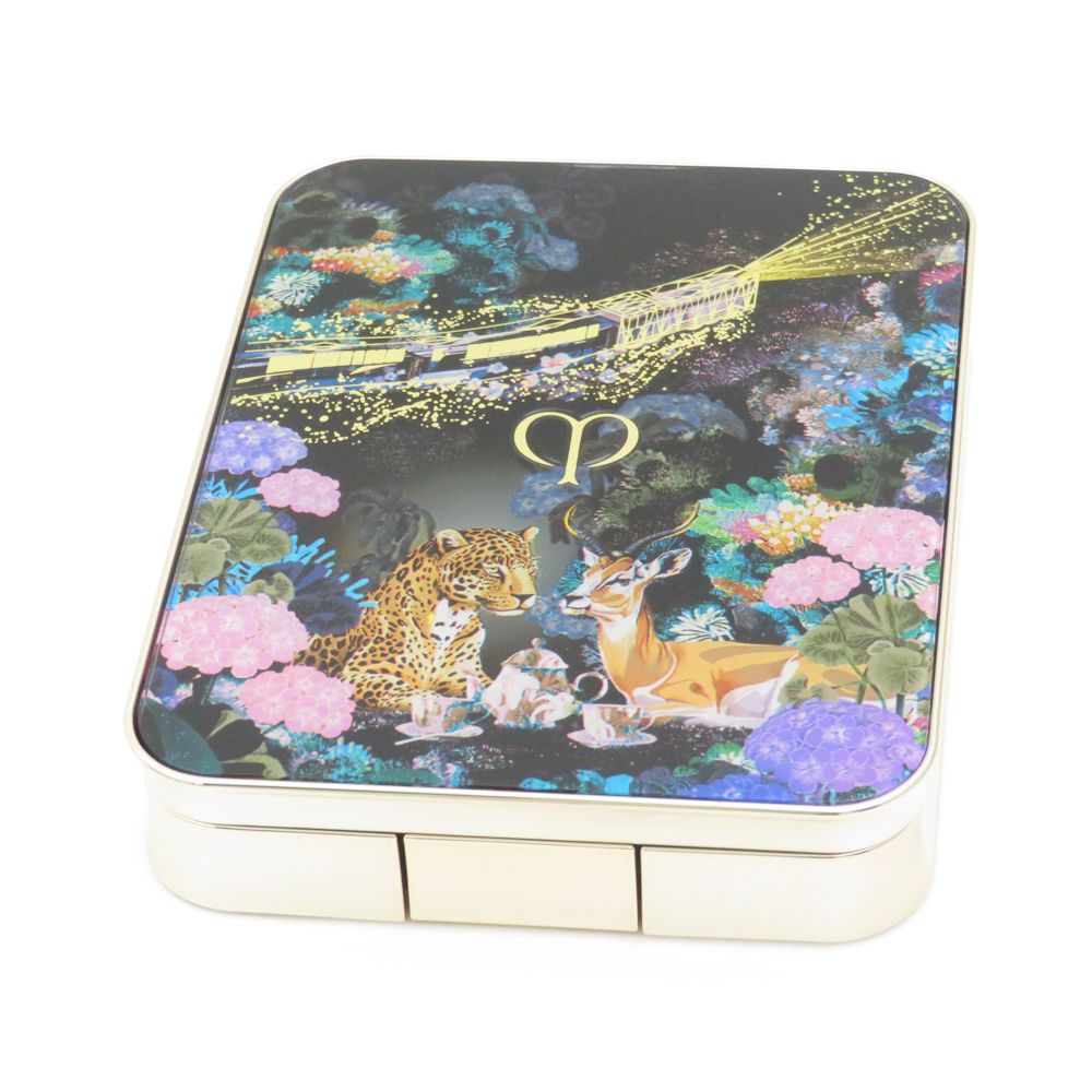 cledepeaubeaute クレドポーボーテ オンブルクルールクアドリ 504 アイシャドウ 6 g 残量多 Pastel Tea Safari