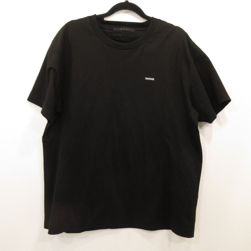 【中古】タトラス TATRAS MTAT25S8195-M 25SS SELO セロ Tシャツ カットソー 半袖 黒 ブラック 01  メンズ 姫路東店】 中古 TATRAS | タトラス 半袖Tシャツ SELO MTAT25S8195-M