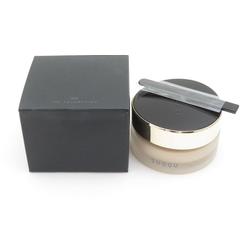 美品 SUQQU スック ザ ファンデーション 205 ファンデーション 30g 残