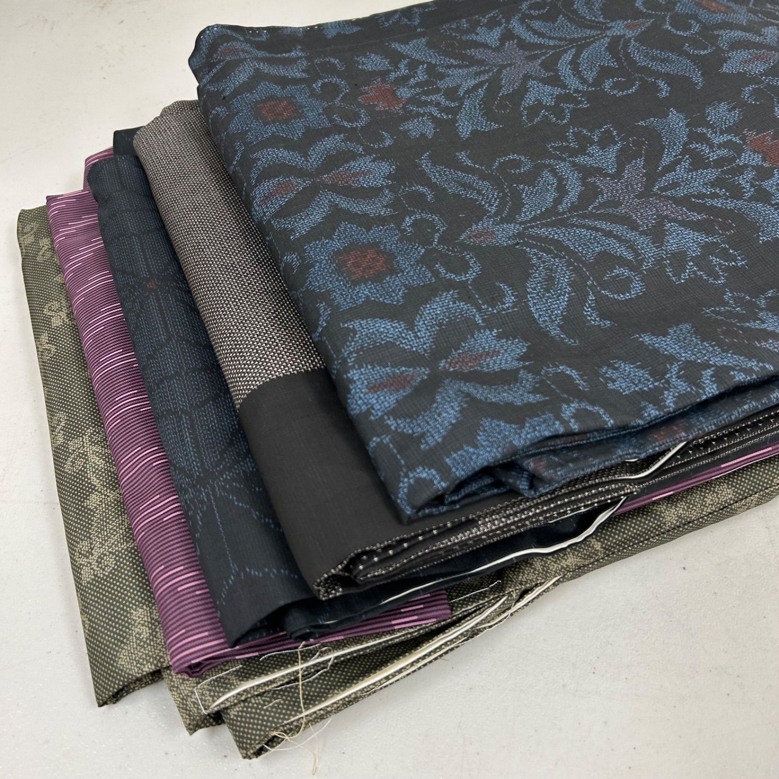 大島紬 着物 正絹 5着 着物まとめ売り リメイク材料 m-786 - メルカリ