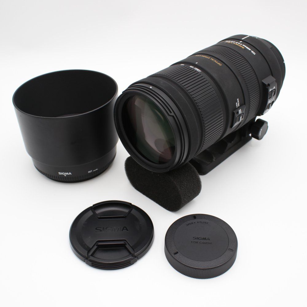SIGMA 望遠ズームレンズ APO 120-400 mm F 4.5-5.6 DG OS HSM キヤノン用 フルサイズ対応
