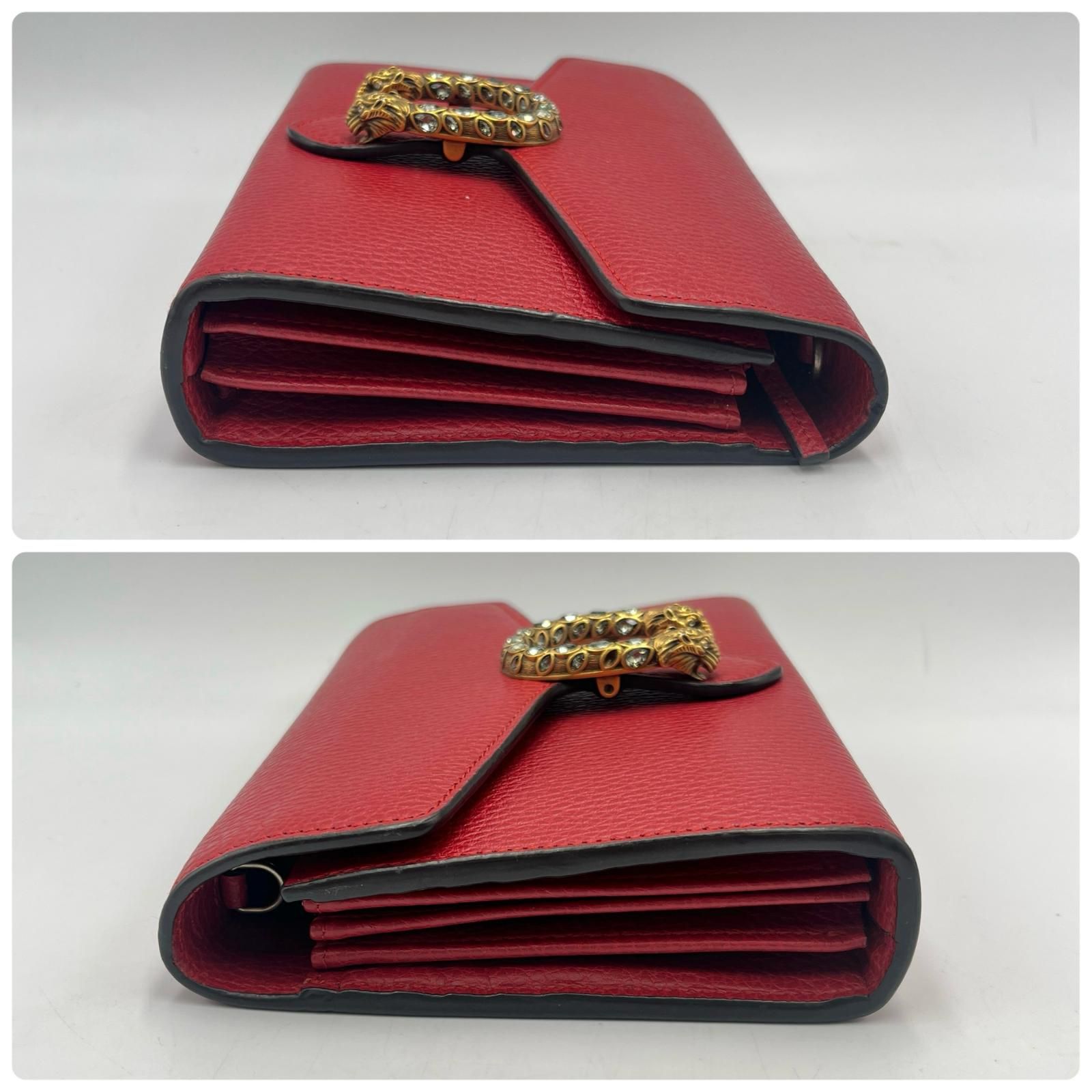 グッチ GUCCI ショルダーバッグ デュオニソス チェーンウォレット