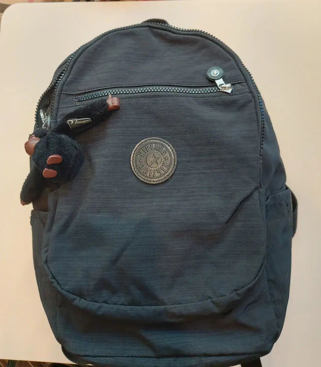 レディース キプリング ブラック バックパック ファブリックバックパック クラスチェレンジャー