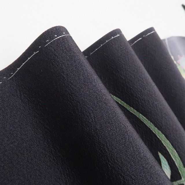 ❁tomihisa❁ ほていや謹製 本加賀友禅 稲手明仁 落款 着物 正絹 仕付け糸付 石楠花ほほ笑み 梅薫る季節と季節”訪問着 7524