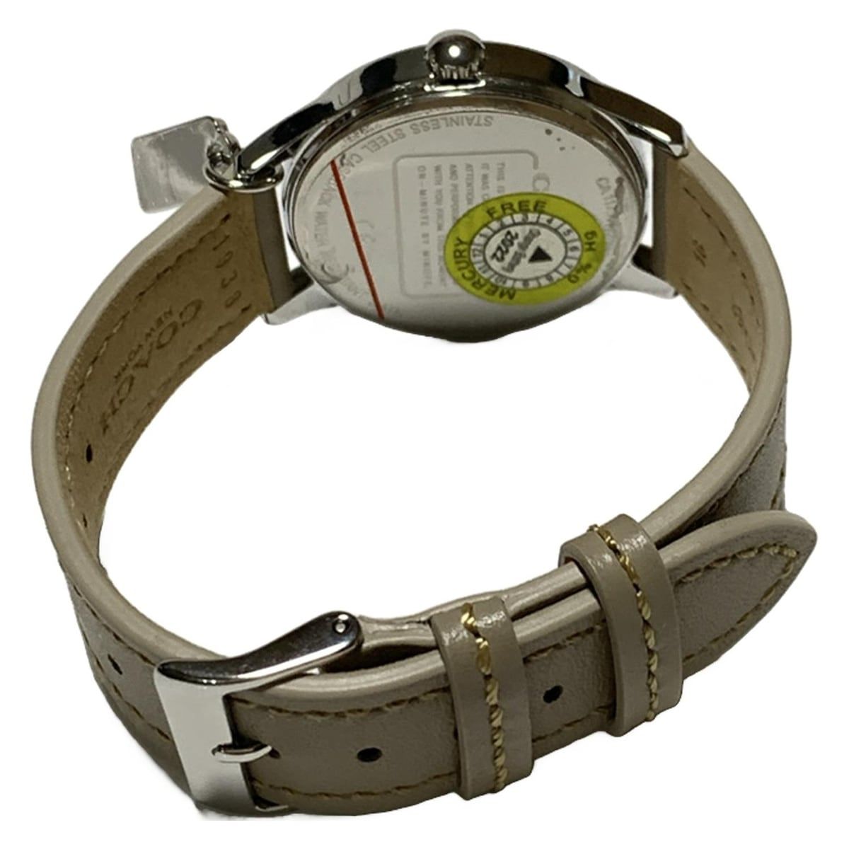  COACH コーチ 腕時計 CA 117 7 112 1534 レディース ベージュ その他 時計