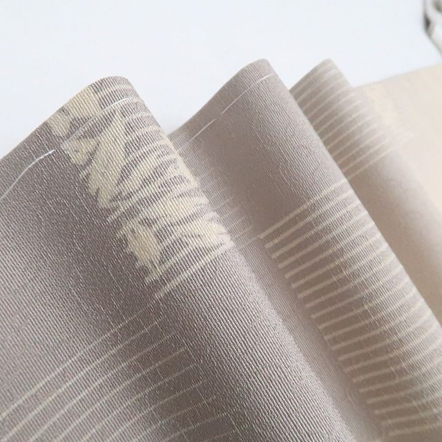 ❁tomihisa❁ 刺繍 着物 正絹 仕付け糸付 一歩引きながらも実は 引いていない大人の洒落味”訪問着 7525