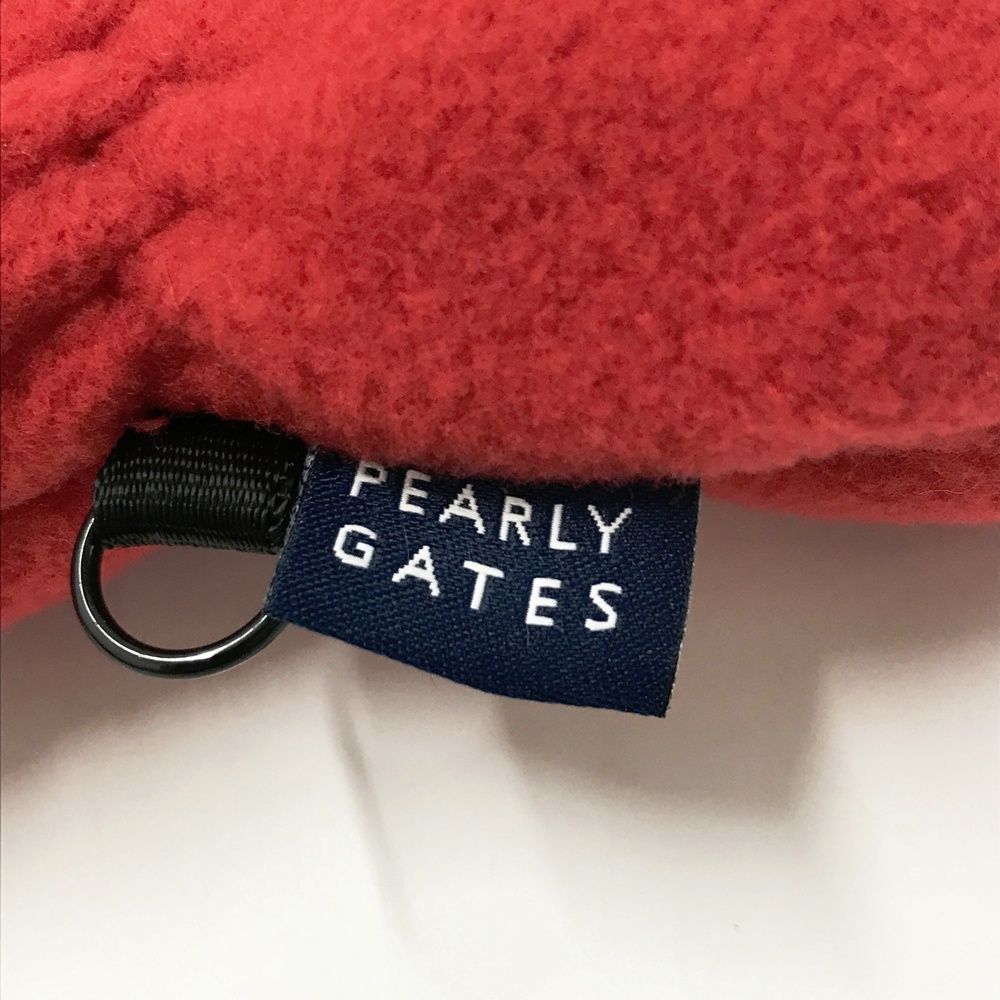 PEARLY GATES パーリーゲイツ  ミトン フリース  レッド系  [240101459640] ゴルフウェア ストスト PEARLY GATES パーリーゲイツ ミトン フリース レッド系 [240101459640