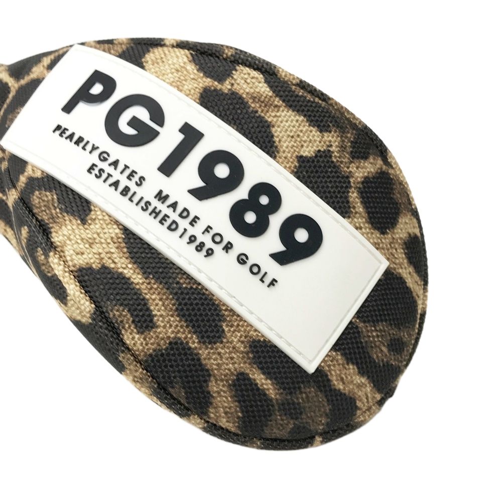 【新品】パーリーゲイツPEARLYGATES/メンズ/ヒョウ柄パーカー【M】 パーリーゲイツ ヒョウ柄