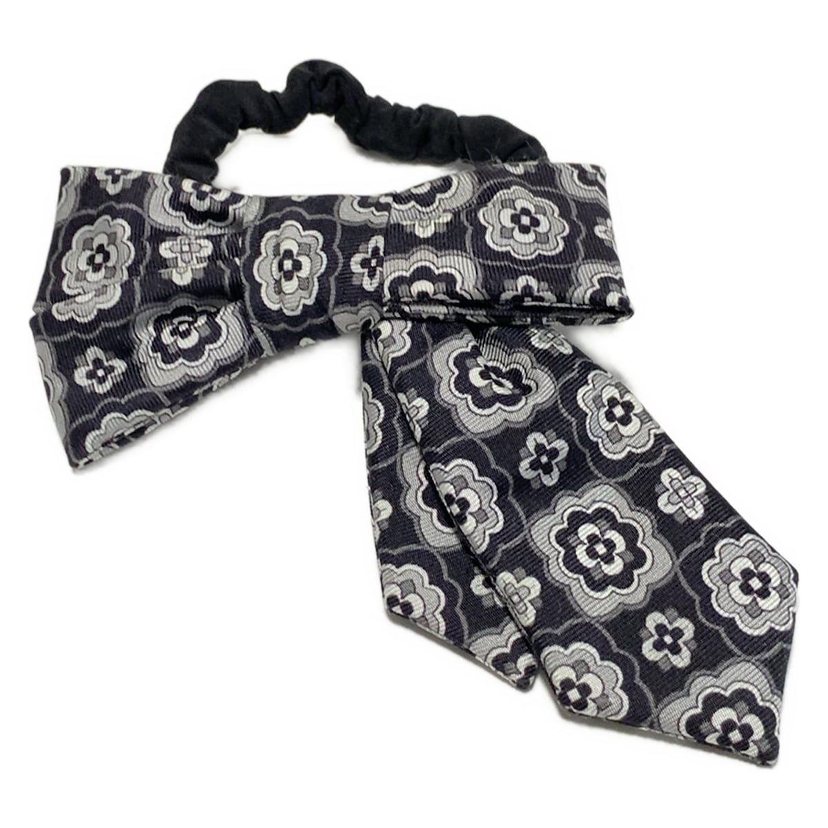 acca アッカ アクセサリー - コットン 黒×グレー×マルチ ヘアゴム