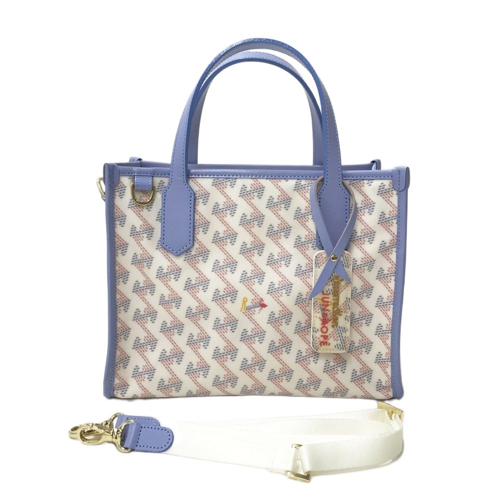 RESURRECTION レザレクション JUN ROPE 2WAY カートバッグ 総柄 ホワイト系 240101601591 ゴルフウェア ストスト