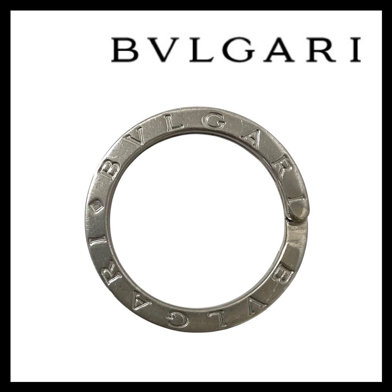BVLGARI】キーリング SV925 STERLING SILVER/スターリングシルバー 総 