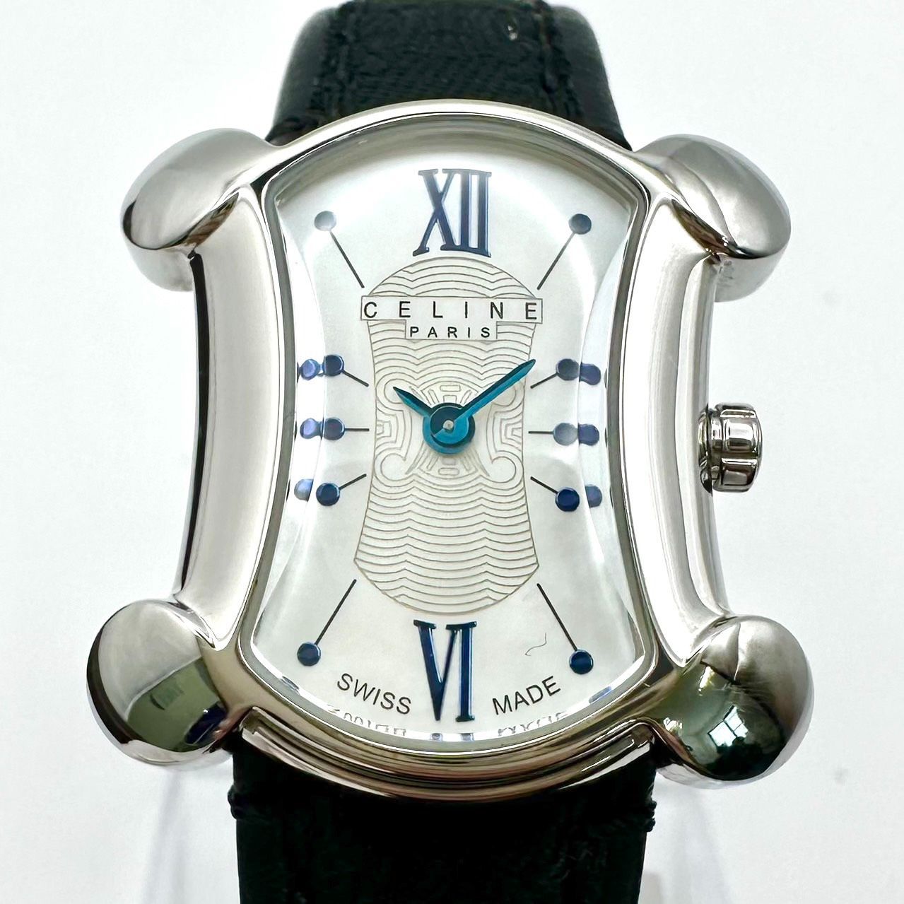 返品OK】新品電池交換済み 美品 CELINE セリーヌ ブラゾン トリオンフ