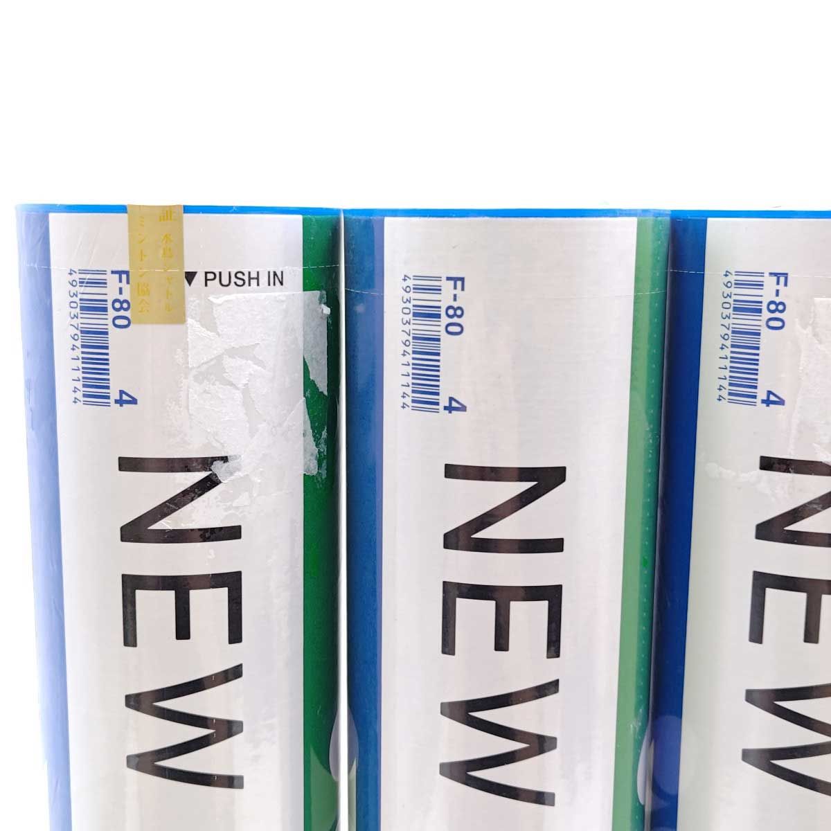 未使用】[6ダース] ヨネックス NEW OFFICIAL F-80 4番 5ダース 3番 1