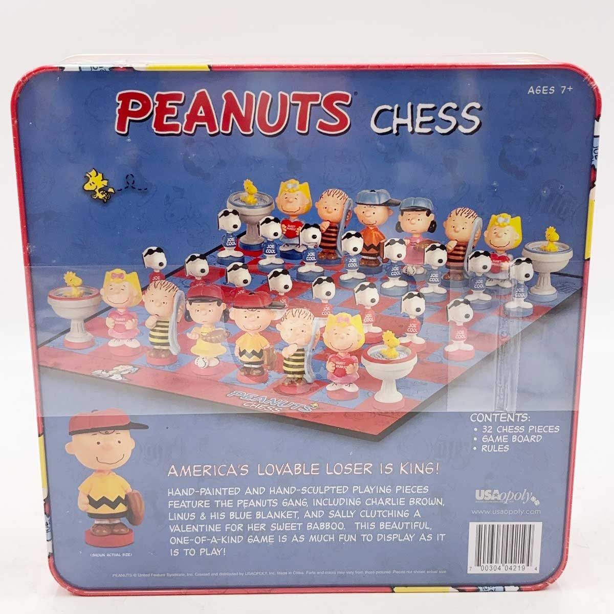 ♥ USAオポリー PEANUTS チェス ボードゲーム スヌーピー USAopoly ピーナッツ