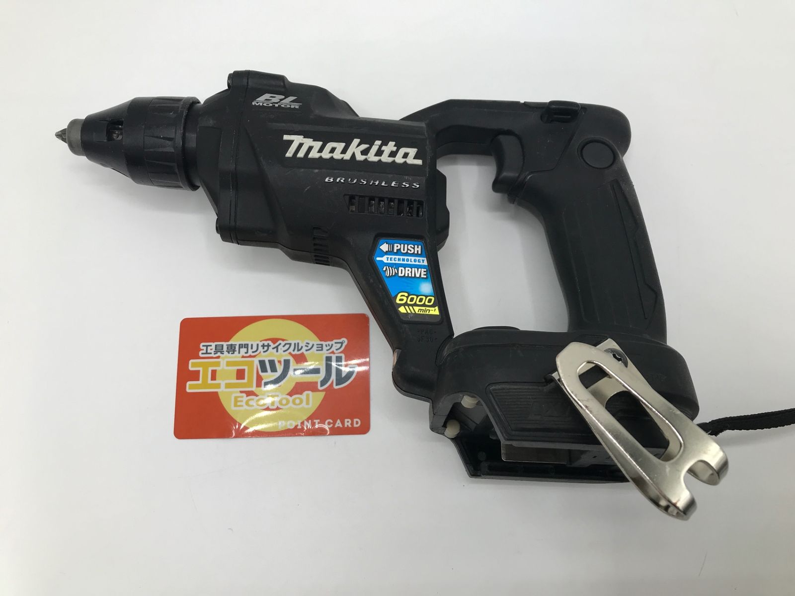 品 Makita マキタ 18 V 充電式スクリュードライバ 黒 IT_Y 8 ATE 岡岩 M 04