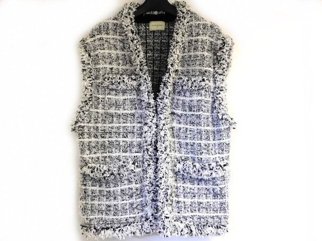 UNITED ARROWS ユナイテッドアローズ サンプル品 ベスト レディース サイズ不明 ホワイト系 7 L エ100