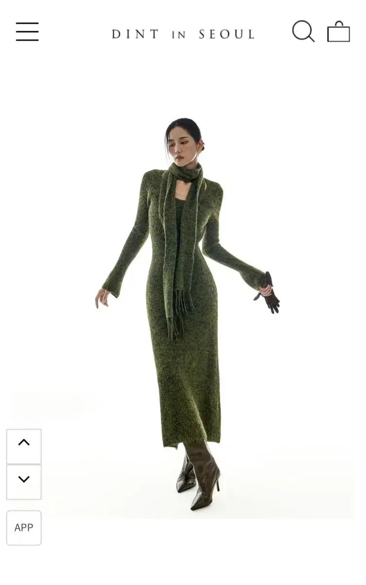 ニット ワンピース