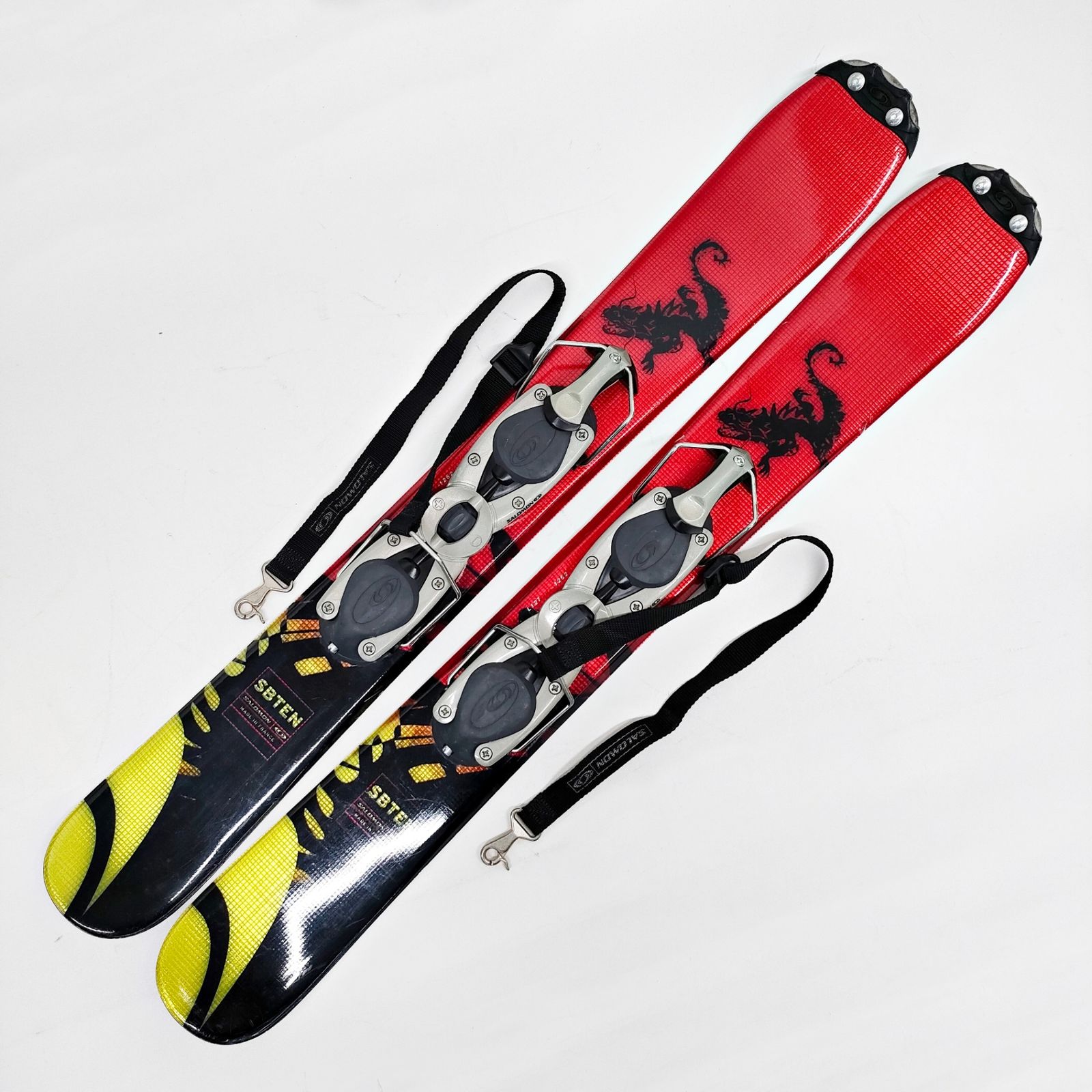 SALOMON SBTEN ショートスキー キャリーバッグ付き ショートブレード