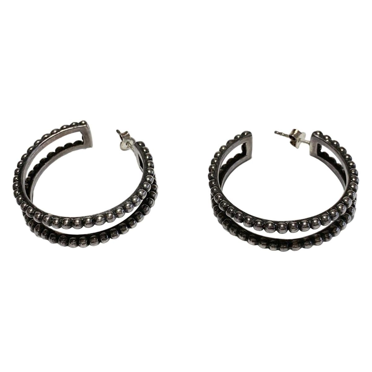 PHILIPPE AUDIBERT フィリップオーディベール ピアス - シルバー