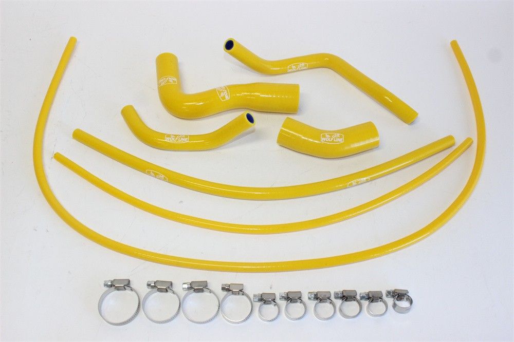 Aprilia用 RS 660 2021 2025 シリコン ラジエターホース 黄 7 p